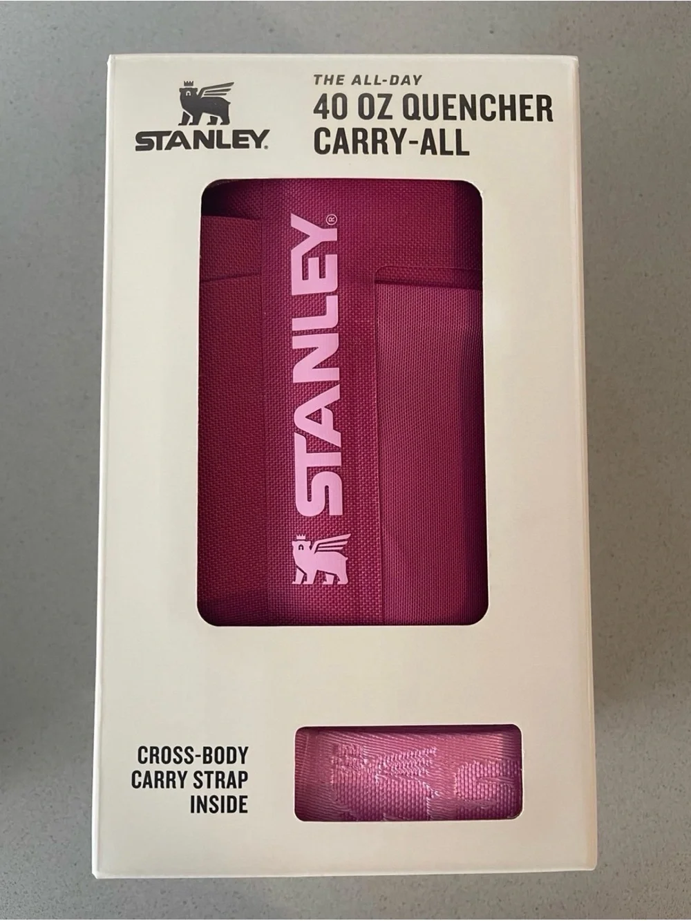 Stanley Fuchsia Pink Insulated Tumbler Sling